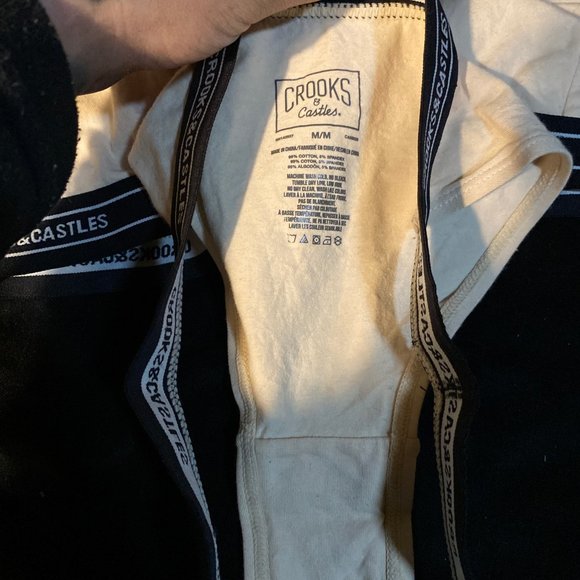 Crooks & Castles Triangle Bra & Tanga SET - Picture 3 of 4